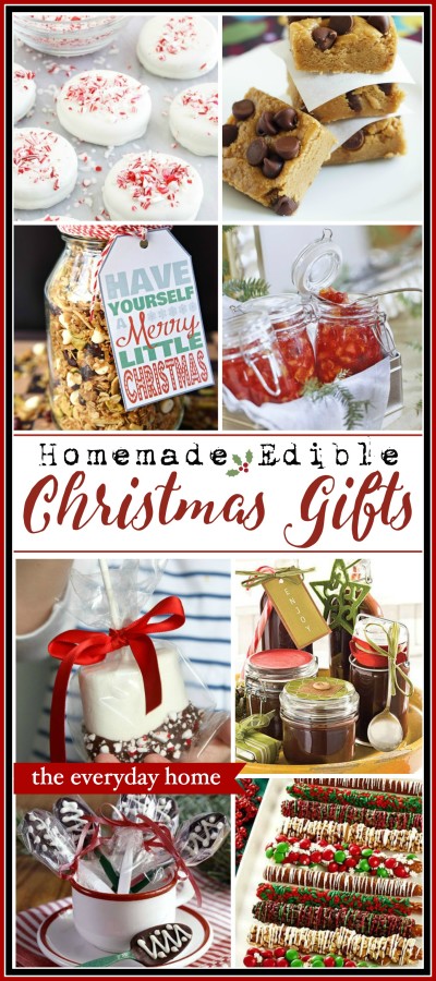 Homemade Edible Christmas Gifts | The Everyday Home | www.everydayhomeblog.com