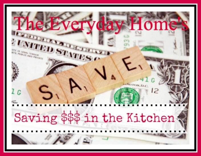 Ten Ideas for Save Money in the Kitchen by The Everyday Home #frugal #coupons #budget