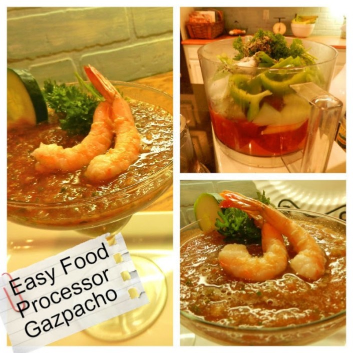 Easy No-Cook Gazpacho Soup Recipe by The Everyday Home #recipe #soup #cooking 