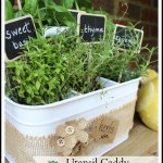 Utensil Caddy Herb Garden by The Everyday Home