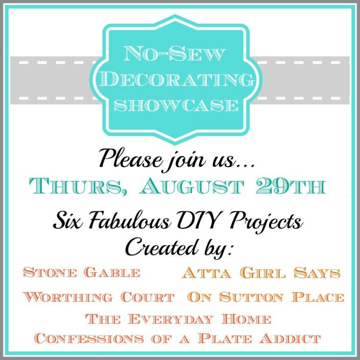 No-Sew Decorating Showcase at The Everyday Home