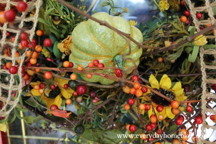 How to Make a Fall Wreath by The Everyday Home