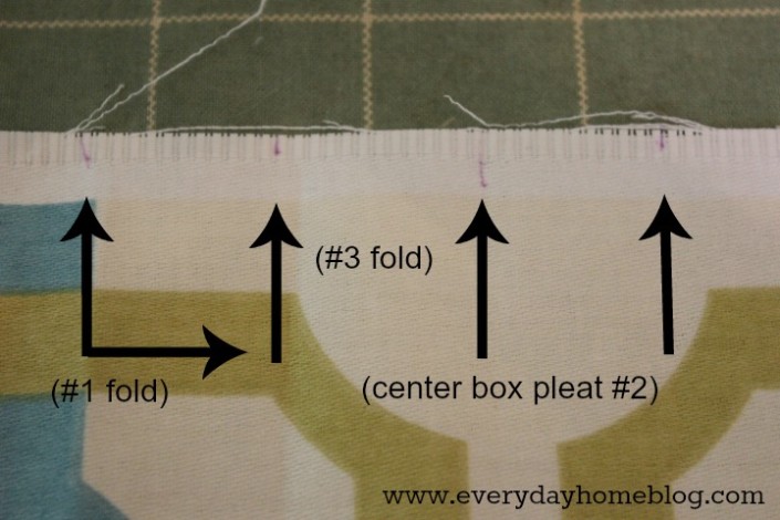 How to Make a Box-Pleated Chair Skirt by The Everyday Home