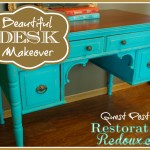 Desk Makeover at The Everyday Home