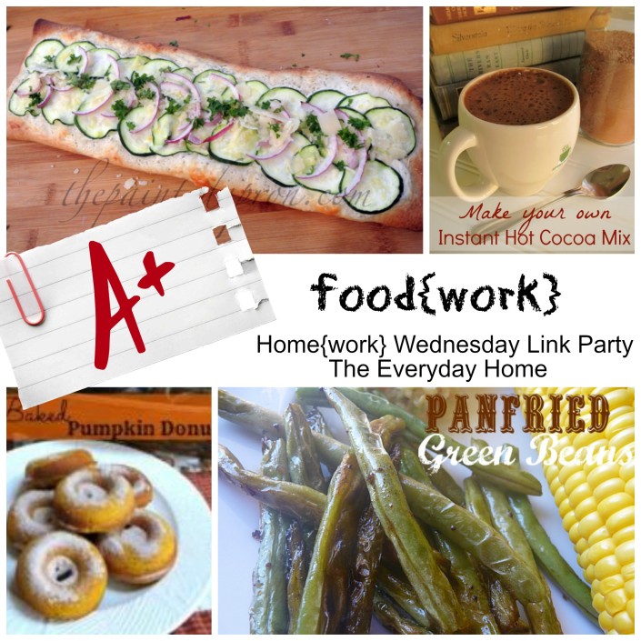 Home{work} Wednesday Link Party at The Everyday Home