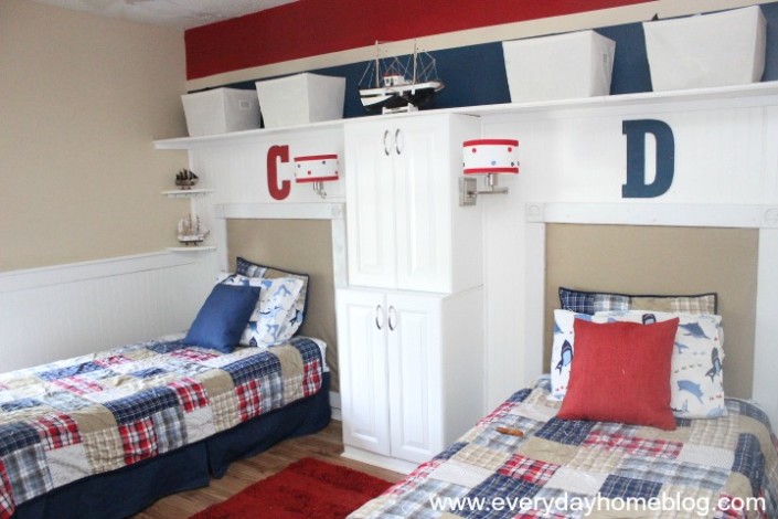 Pottery Barn Inspired Boys Bedroom by The Everyday Home