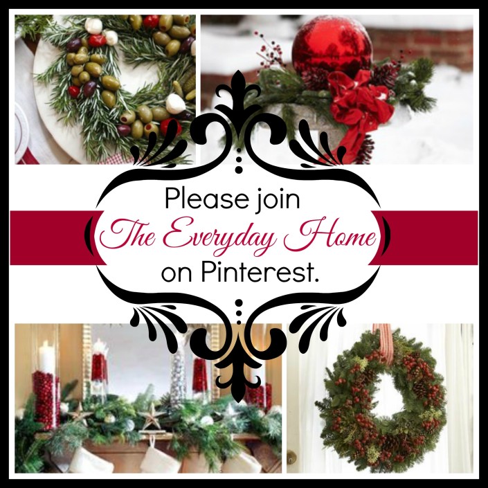 Please join me on Pinterest by The Everyday Home