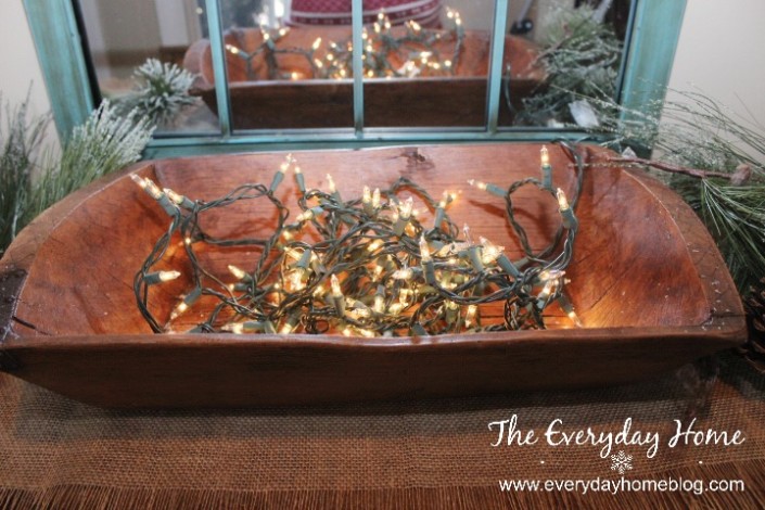 A Winter Foyer Makeover with Four DIY Winter Projects by The Everyday Home