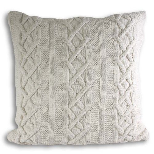 cableknit pillow