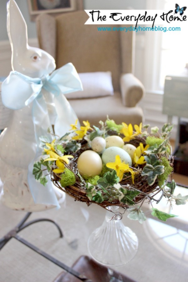 How to Craft a Birds Nest with Eggs by The Everyday Home