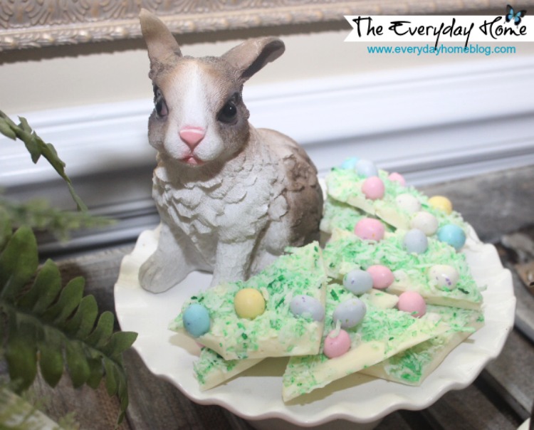 Spring Dessert Vignette by The Everyday Home #Spring #Easter #Vignette #Dessert #DollarTree