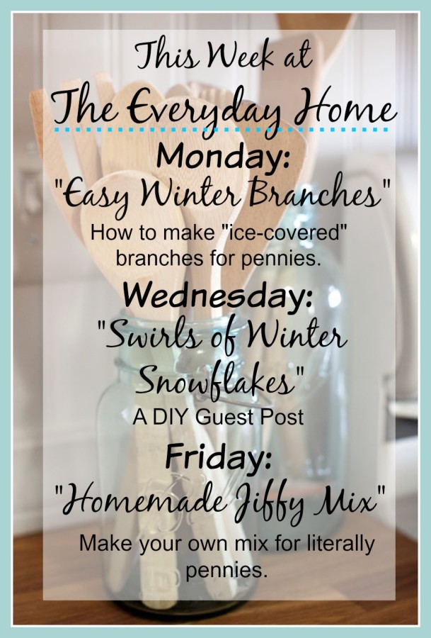 Upcoming at The Everyday Home Blog