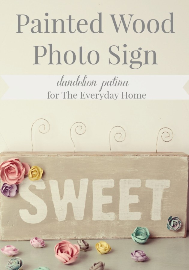 Distressed-Painted-Wood-Sweet-Sign
