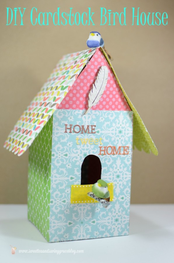 DIy Spring Birdhouse - Sweet Tea and Saving Grace {guest post} at The Everyday Home