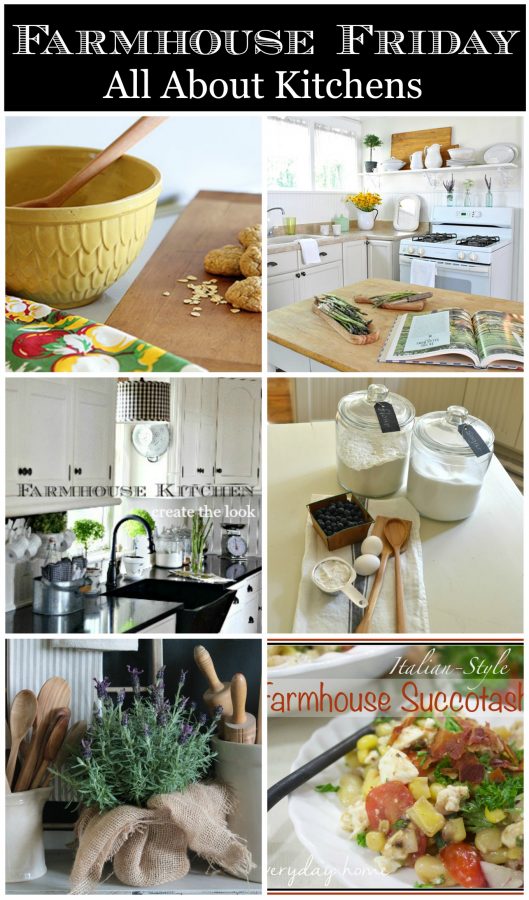FARMHOUSE FRIDAY-ALL ABOUT KITCHENS