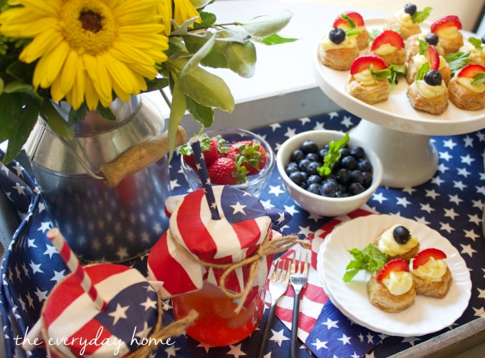 July 4th Cheesecake Bites by The Everyday Home  www.everydayhomeblog.com
