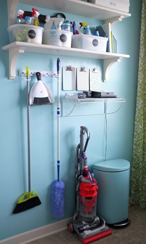 Organized Cleaning Wall