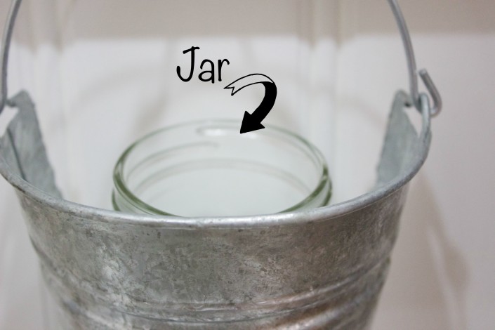 Jar in Bucket
