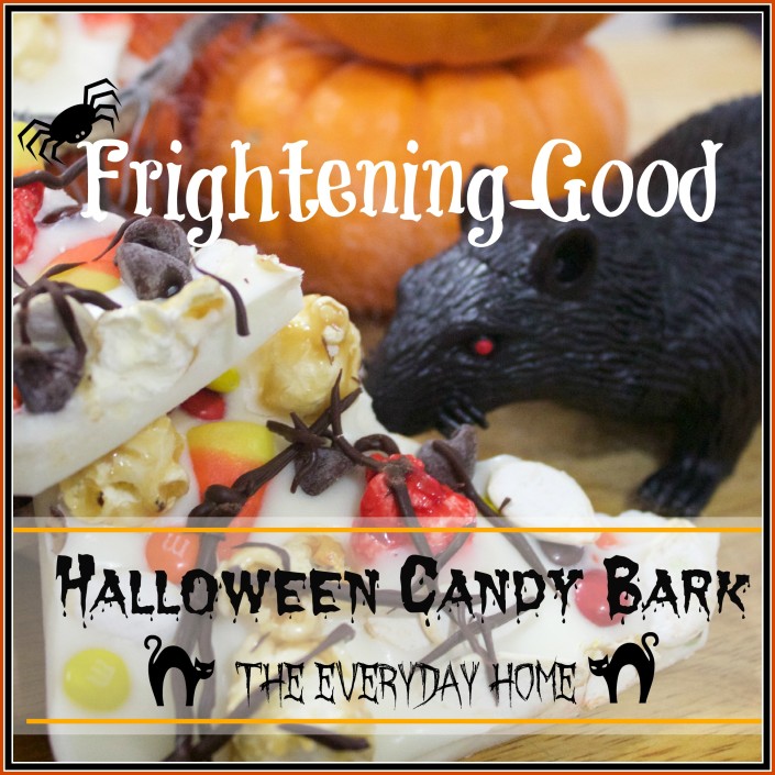 Halloween Candy Bark  | The Everyday Home | www.everydayhomeblog.com