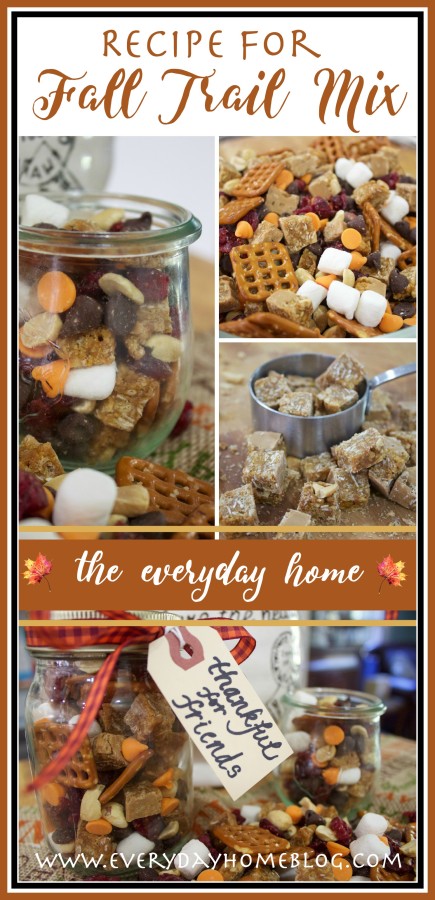 Trail Mix Recipe for Fall | The Everyday Home | www.everydayhomeblog.com