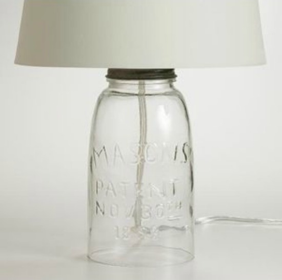 Mason Jar Lamp Base |Ultimate Gift Guide for Mason Jar Lovers | The Everyday Home