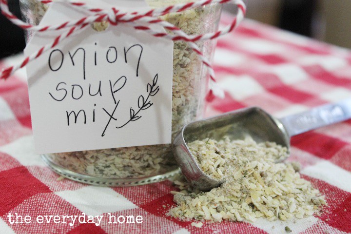 Homemade Onion Soup Mix | The Everyday Home | www.everydayhomeblog.com