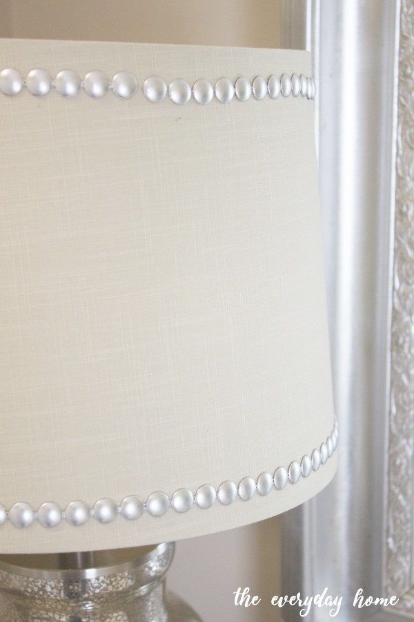 Lampshade with Nailhead Trim | The Everyday Home