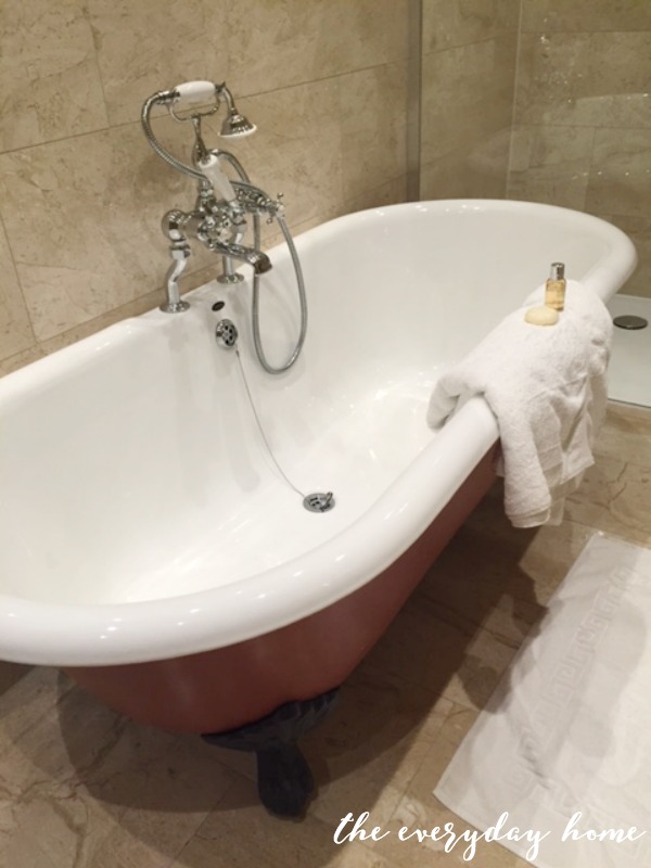 Hever Castle Inn | Bathtub | The Everyday Home