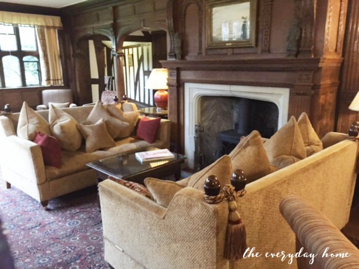 Hever Castle Inn | Sitting Room Fireplace | The Everyday Home