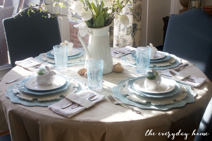 Spring Kitchen Tour | Easter Table Setting | The Everyday Home