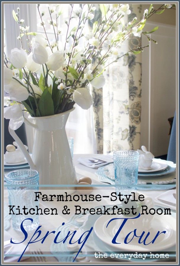 Spring Kitchen and Breakfast Room Tour | The Everyday Home