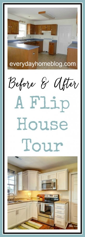 A Flip House Tour | Before & After | The Everyday Home