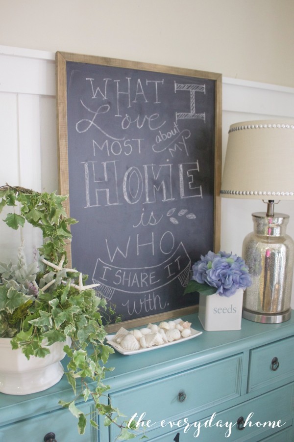 Home Chalkboard | The Everyday Home