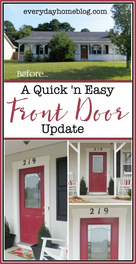 How to Easily Update Your Front Door | The Everyday Home