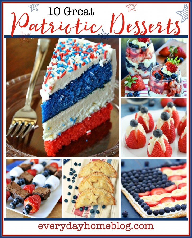 Patriotic Desserts | The Everyday Home