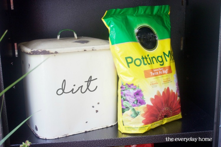 Storing Potting Soil | The Everyday Home