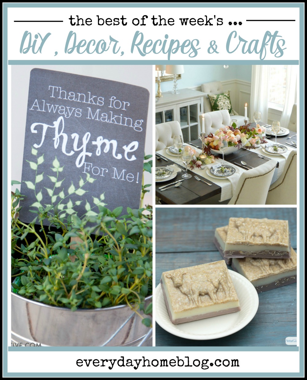 The Best of DIY, Decor, Recipes, Crafts | The Everyday Home Blog