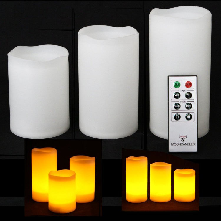 Weatherproof Outdoor Remote Candles