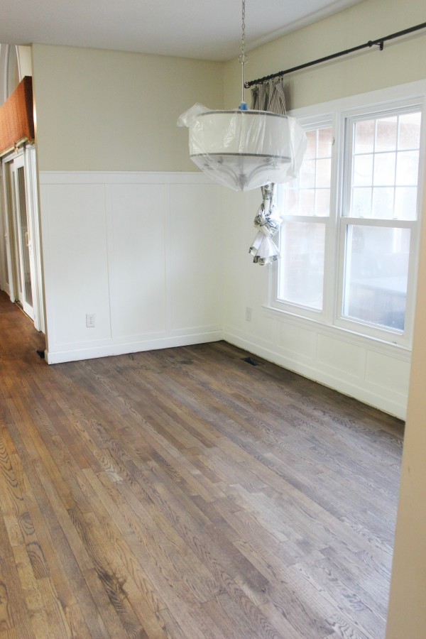 After Floor Refinishing Breakfast Room | The Everyday Home