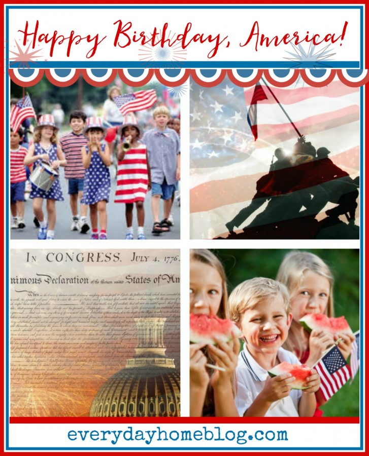 Happy Birthday America! | The Everyday Home | www.everydayhomeblog.com