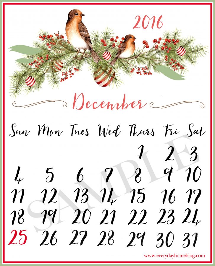 december-calendar-printable-sample