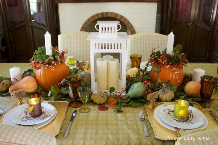 centerpiece-for-a-fall-tablescape | The Everyday Home | www.everydayhomeblog.com