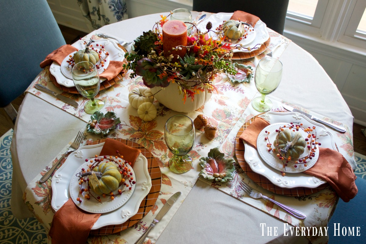 How to Set a Fall Tablescape | The Everyday Home