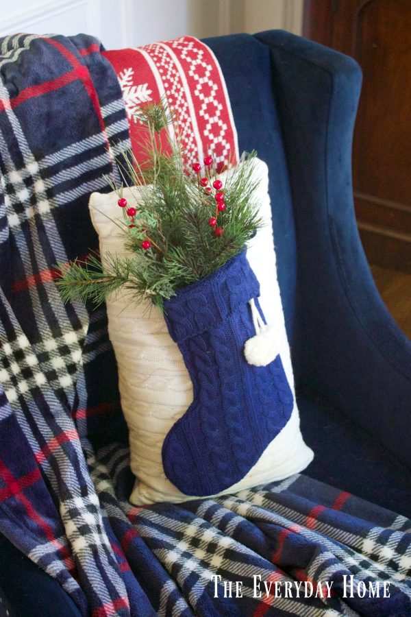 sweater-stocking-pillow | The Everyday Home | www.everydayhomeblog.com