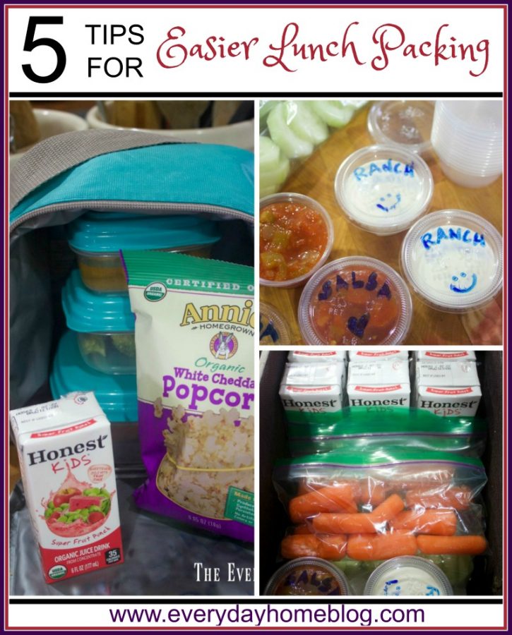 Easy Lunch Packing Tips | The Everyday Home | www.everydayhomeblog.com