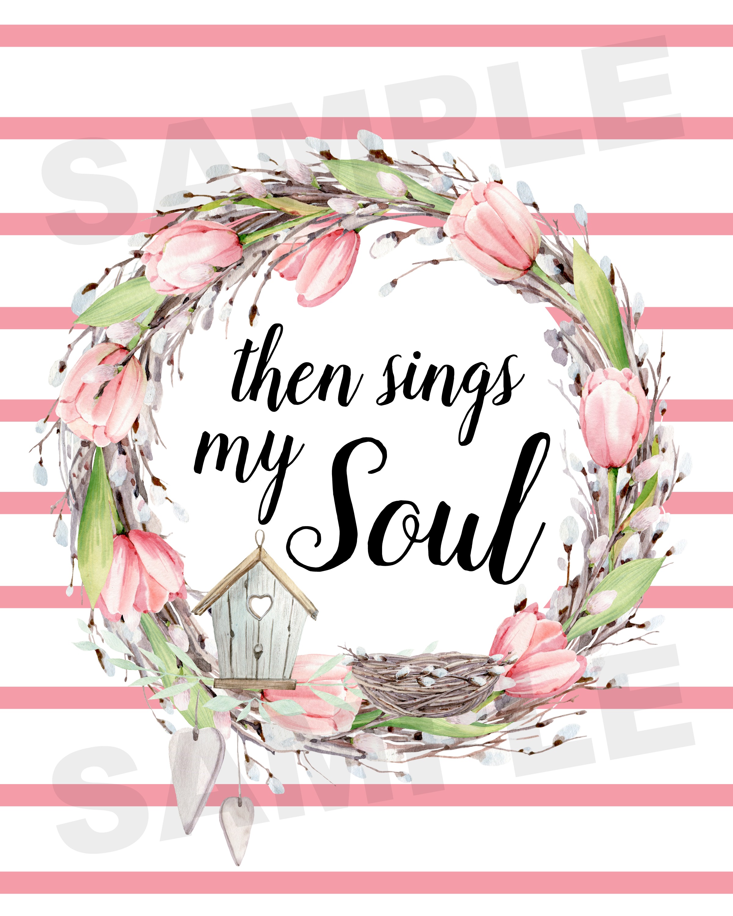 FREE Then Sings My Soul Spring Printable | The Everyday Home | www.everydayhomeblog.com