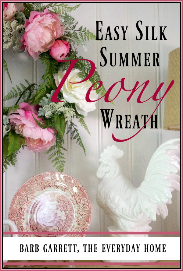 Easy 5-Step DIY Summer Wreath | The Everyday Home | www.everydayhomeblog.com