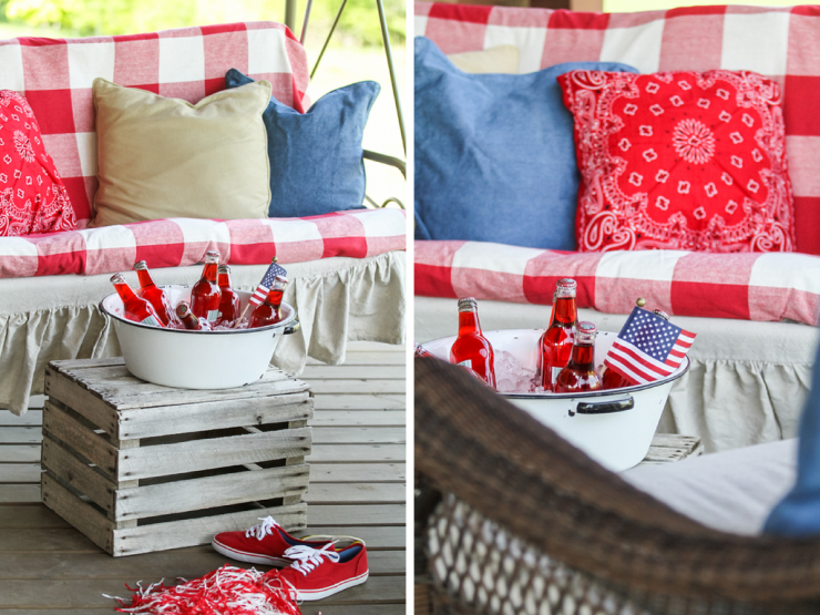 35+ Patriotic July 4th Projects, Recipes and Party Ideas || The Everyday Home || www.everydayhomeblog.com