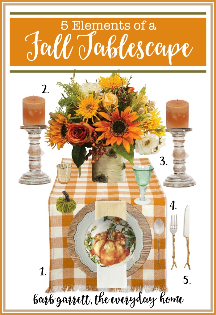 5 Elements (and Resources) of a Fall Tablescape | The Everyday Home
