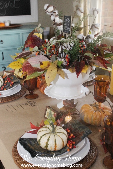 Adding the Unexpected in a Fall Tablescape | The Everyday Home